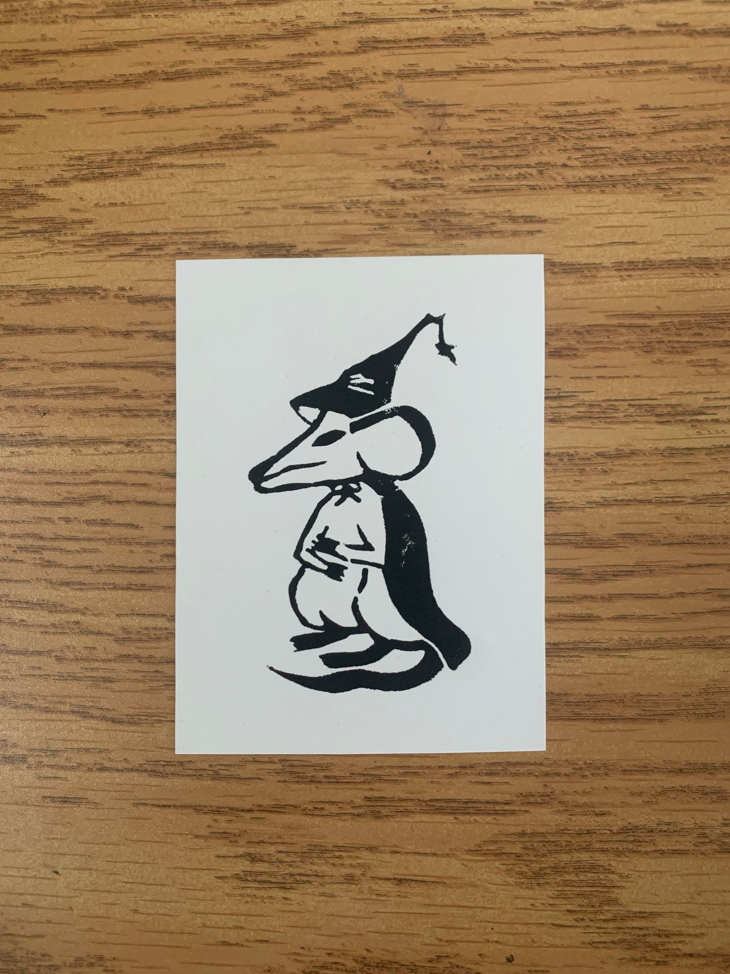 Rat Wizard Print
