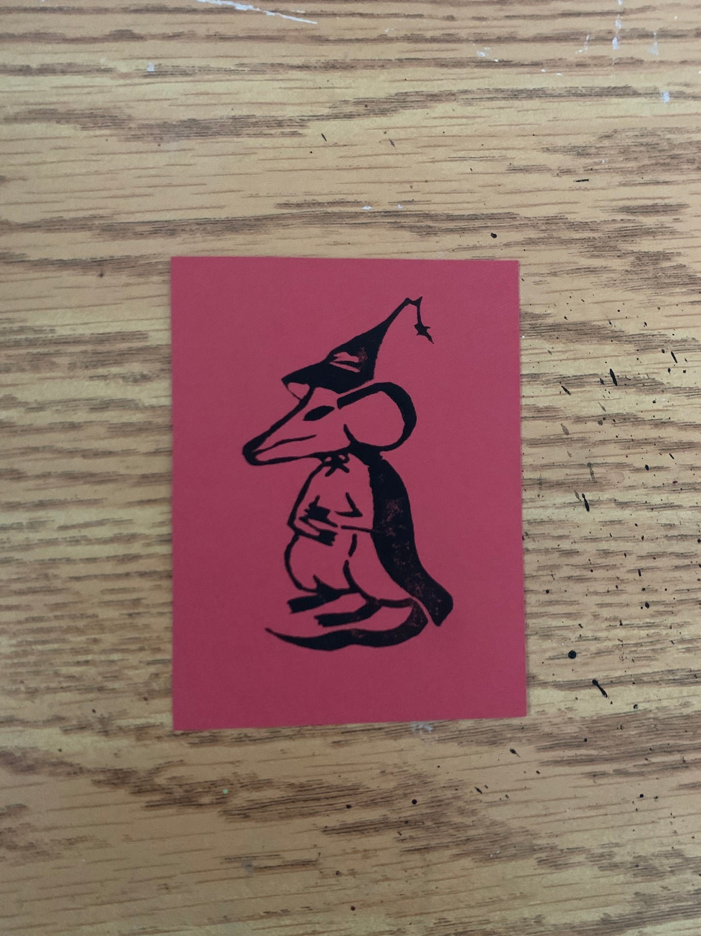 Rat Wizard Print