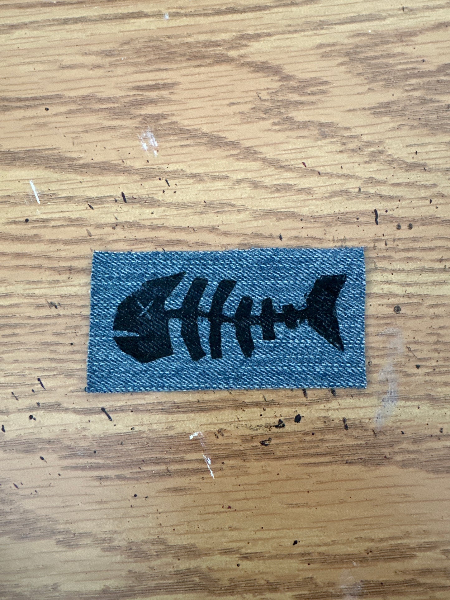 Fish Skeleton Patch