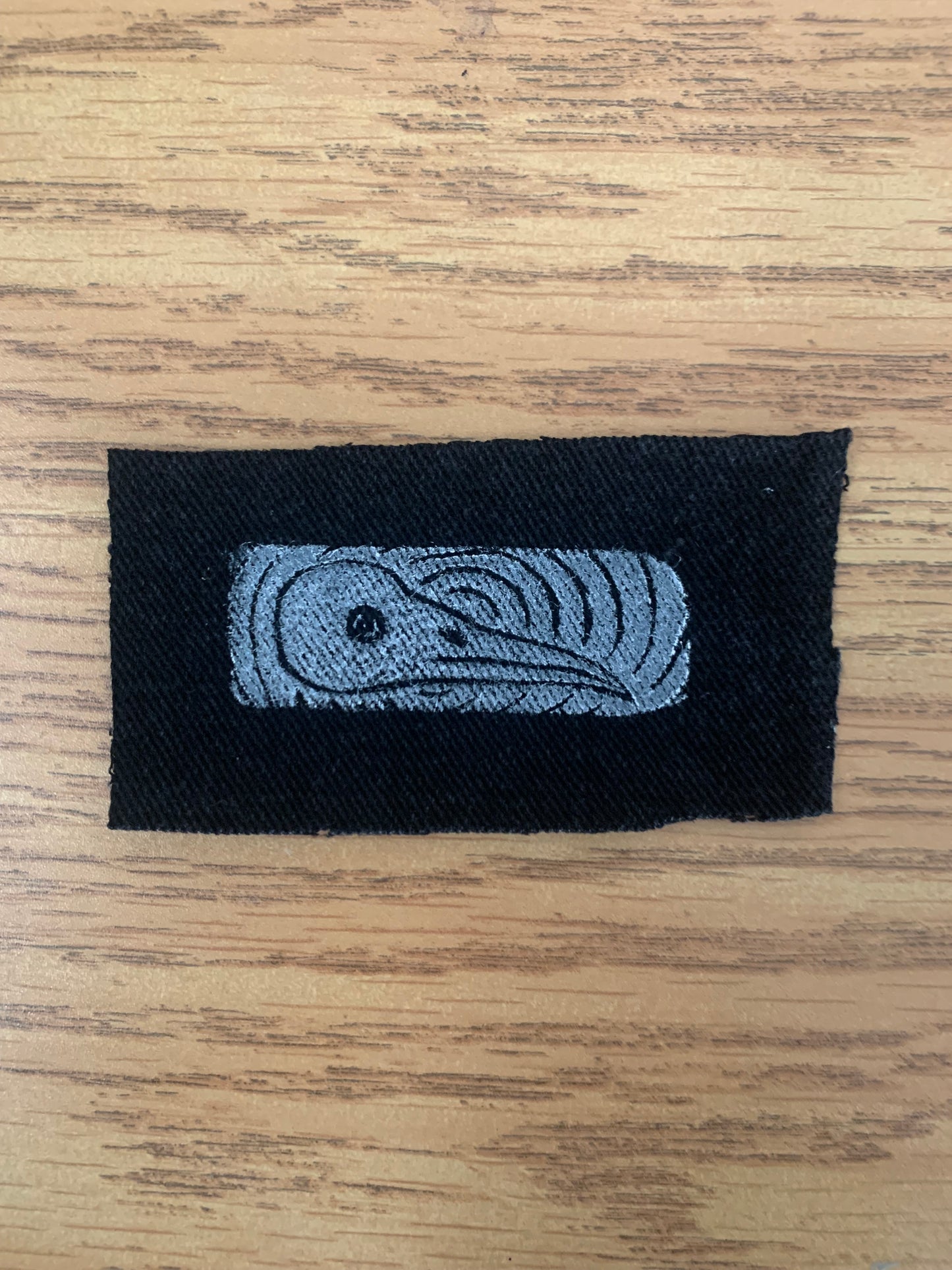 Bird Skull Mini Patch