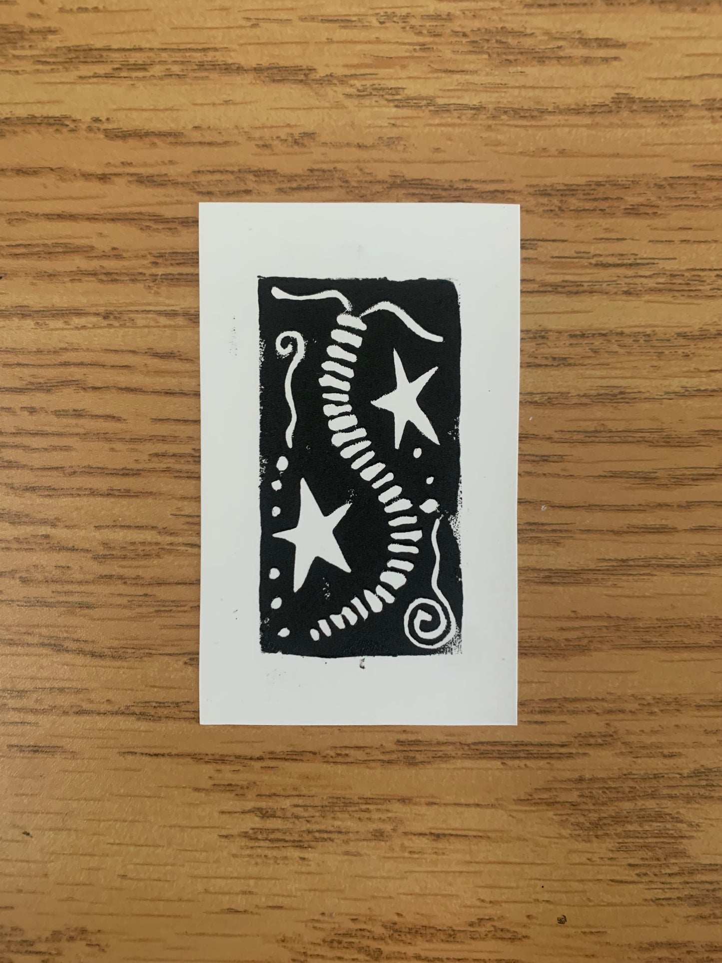 Centipede Star Print