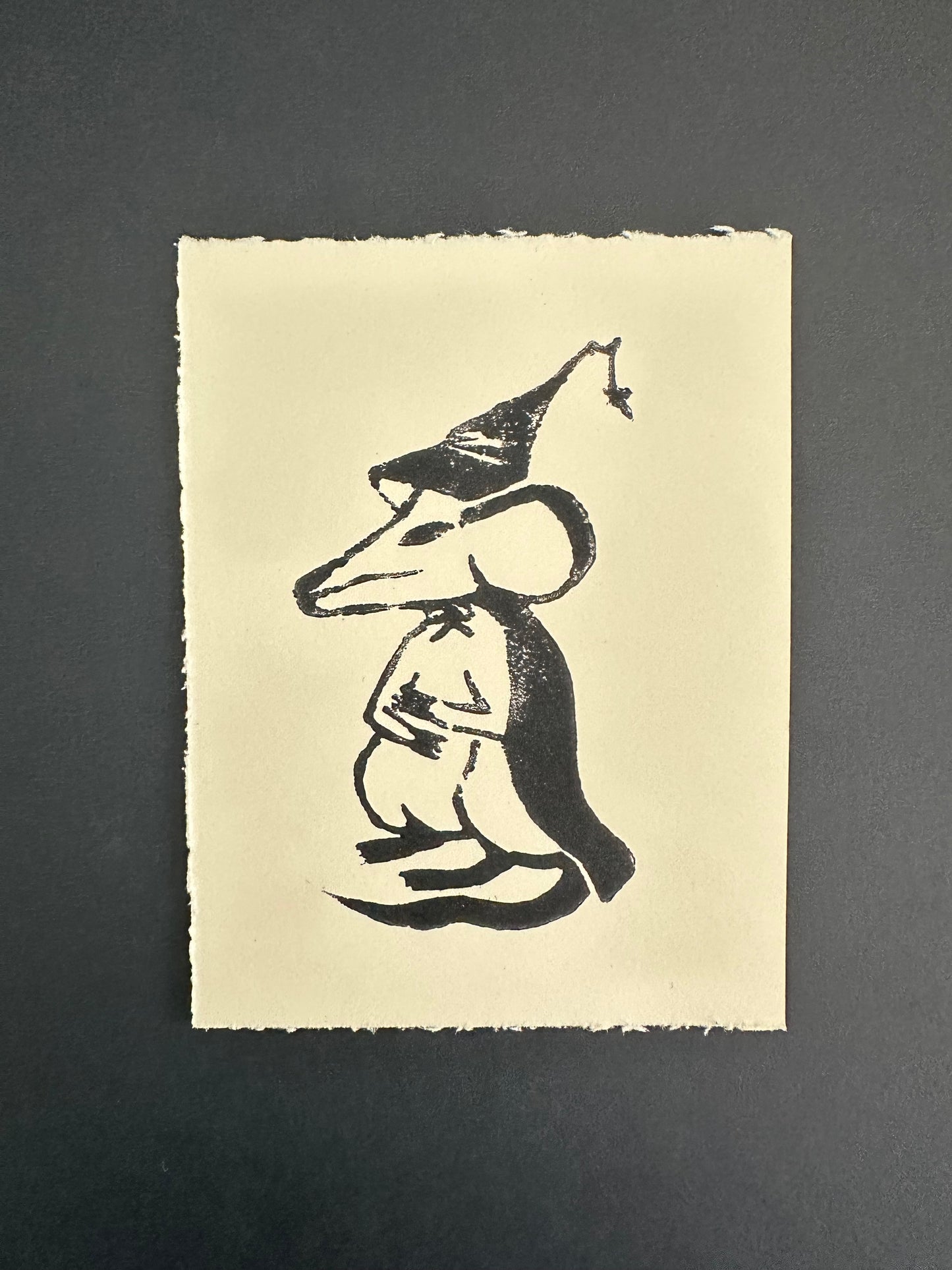 Rat Wizard Print