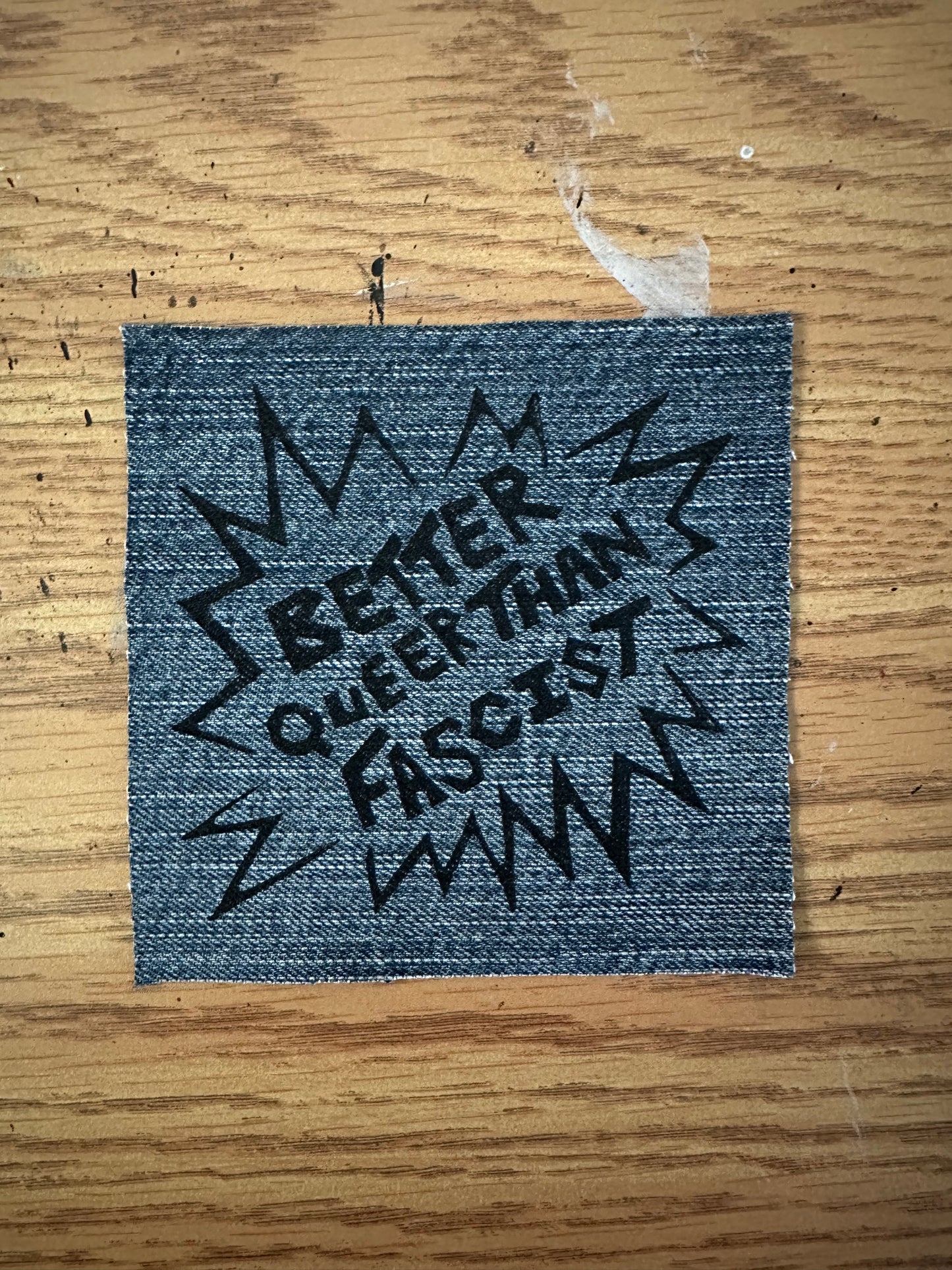 Better Queer Than Fascist Patch
