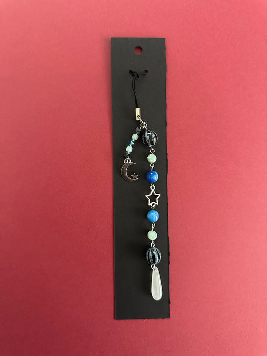 Blue Icicle Keychain