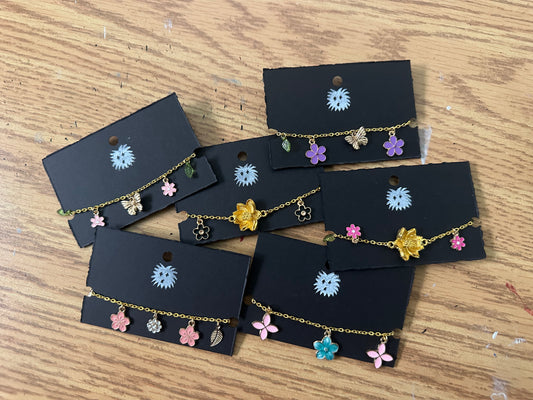 Springtime Flower Bracelet