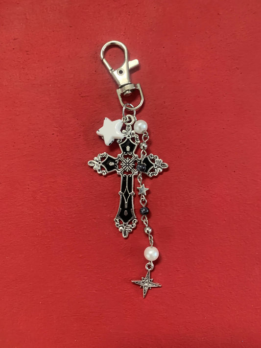 Cross keychain