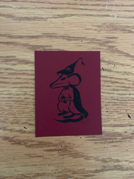 Rat Wizard Print