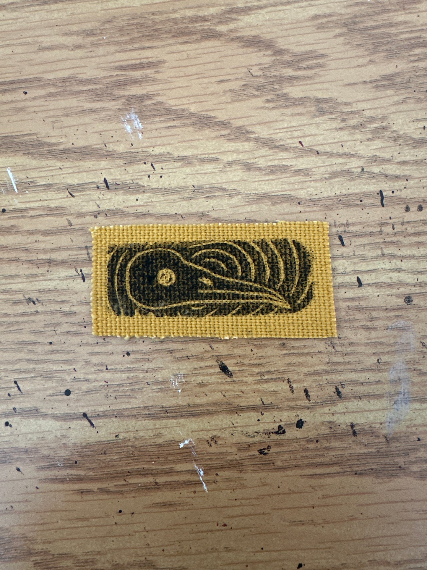Bird Skull Mini Patch