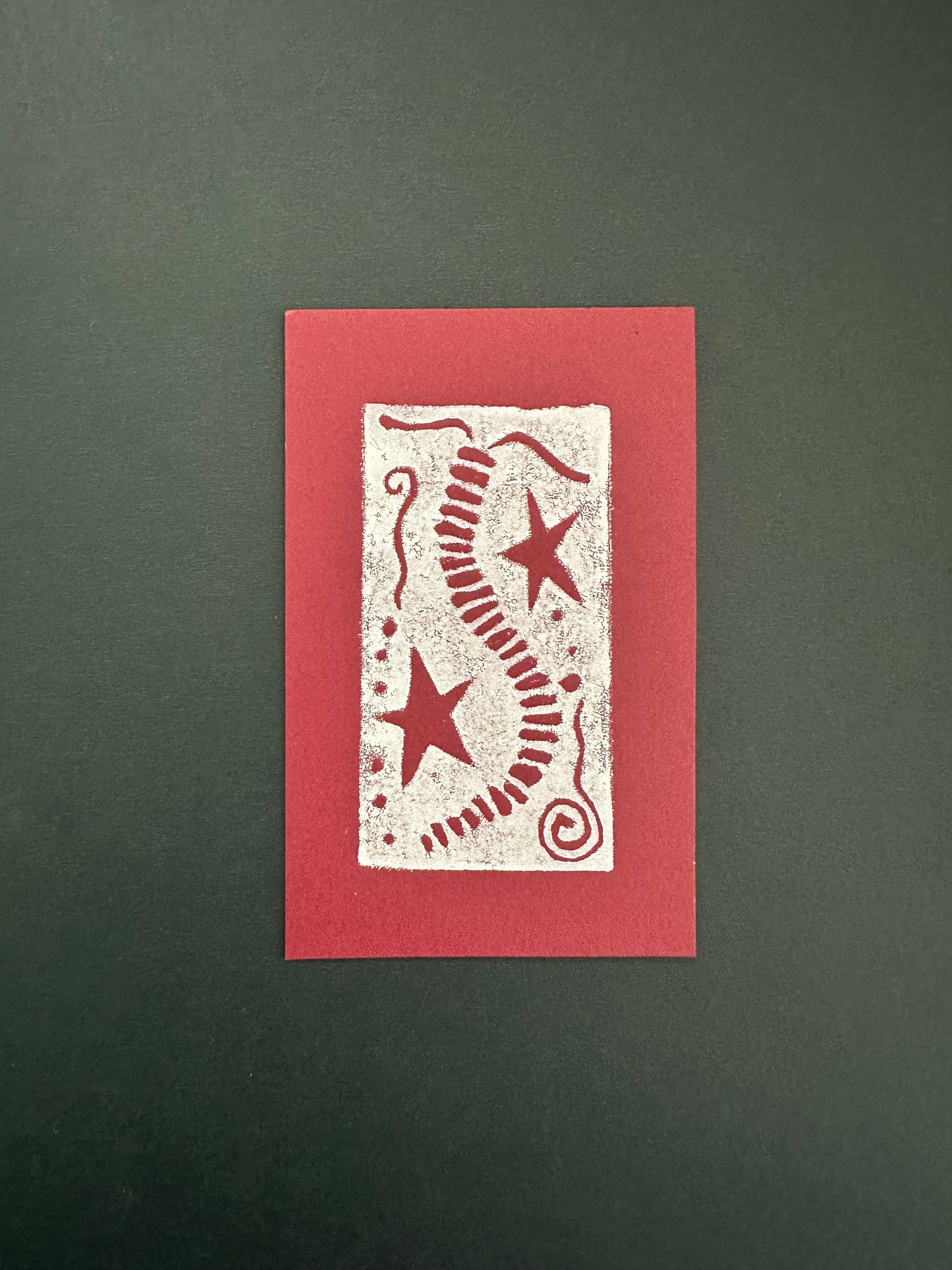 Centipede Star Print